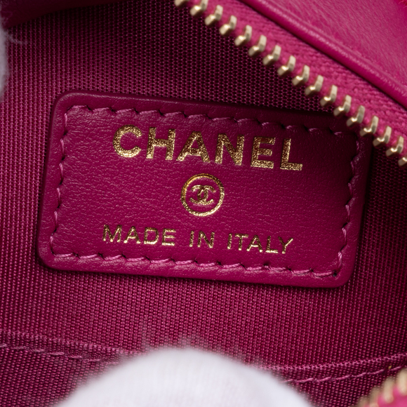 Chanel 19 Round Chain Clutch - Picture 8 of 9